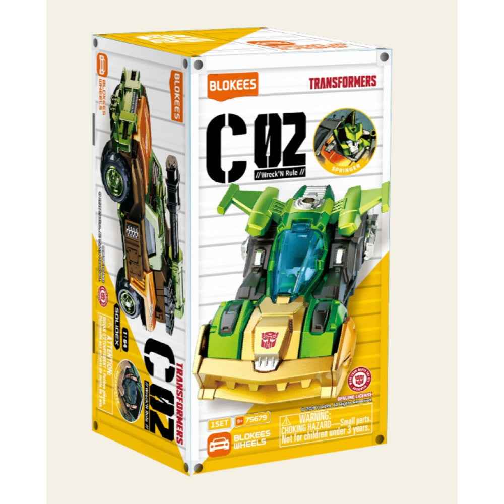 Blokees 75679 Wheels PDQ Transformers Wreck'N Rule Blind Box (1 Randon Figure) - Image 19