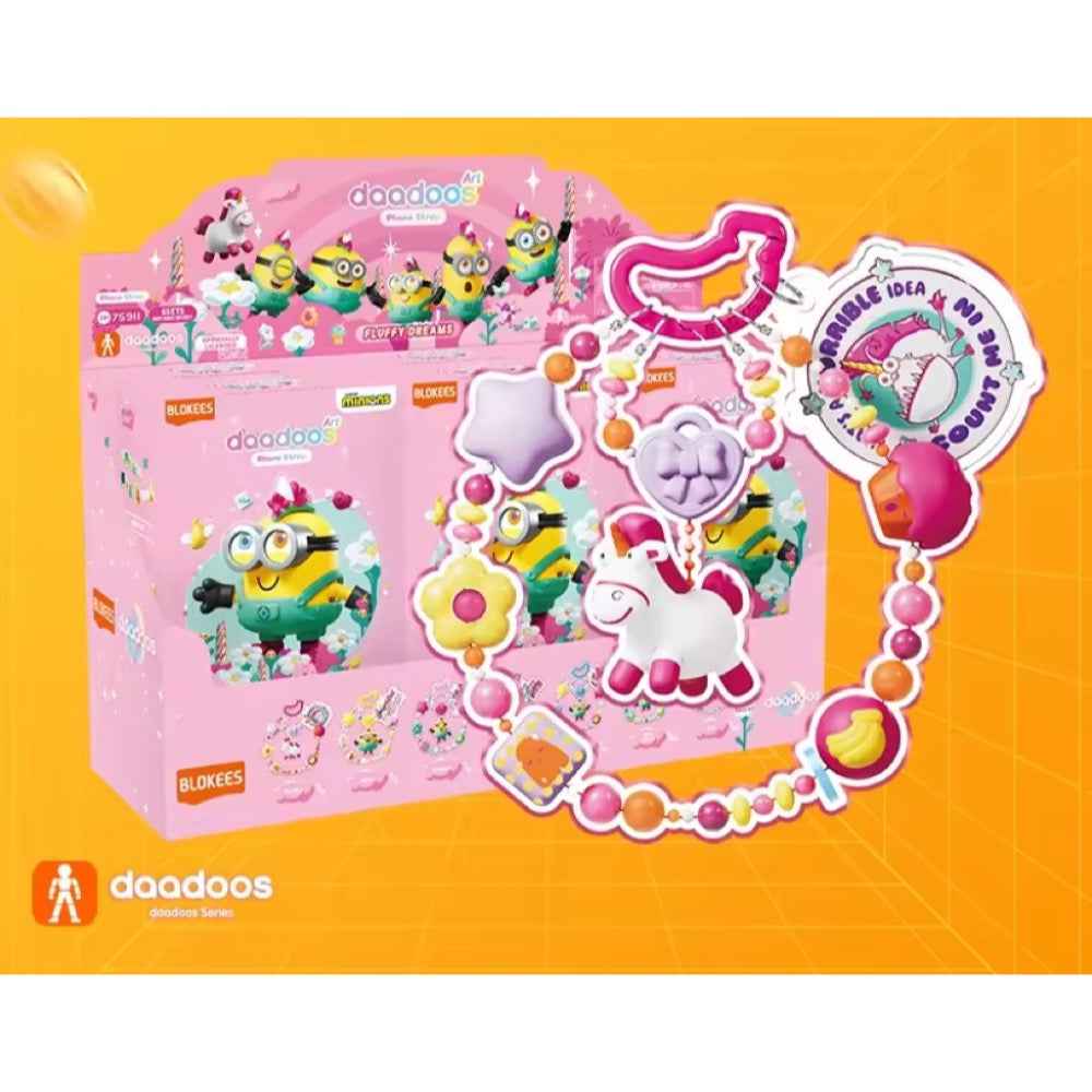 Blokees 75911 Minions Daadoos ART Series PDQ ART01-The Roller-dorable Coaster Blind Box (1 Randon Figure) - Image 17