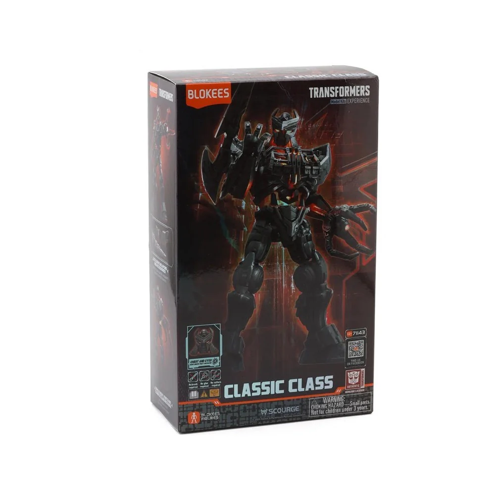 Blokees Figures 71143 Transformers Classic Class Scourge 03 Rise of the Beasts - Image 2