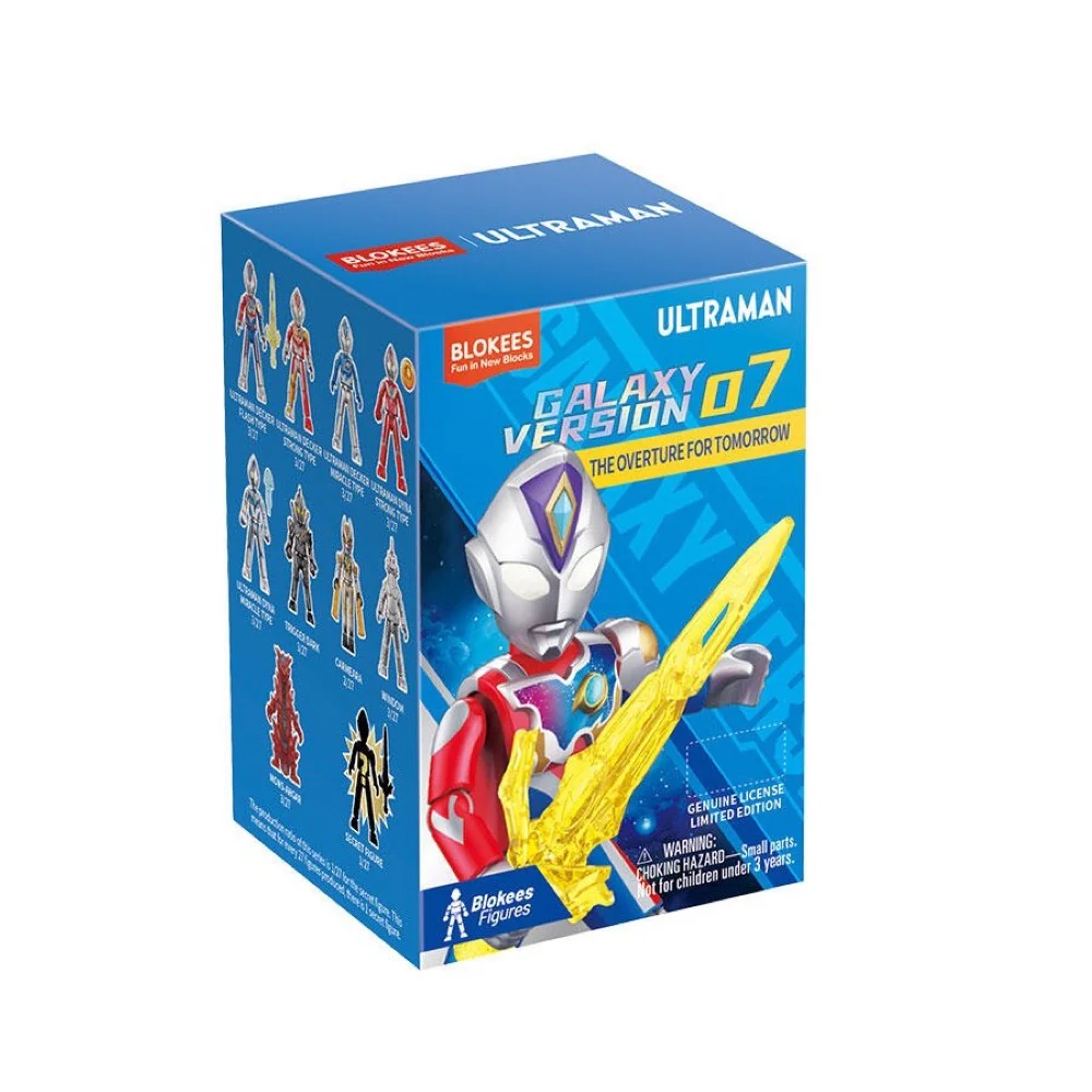 Blokees Figures 71221 Ultraman Galaxy Version 07 The Overture For Tomorrow Blind Box (1 Random Figure)