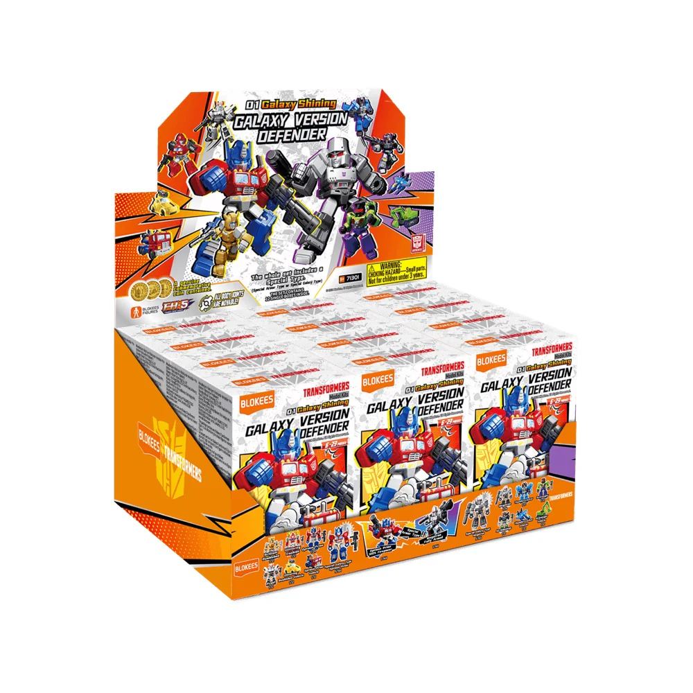 Blokees Figures 71301 Transformers Defender Version 01 Shattered Alliance Blind Box (1 Random Figure) - Image 16