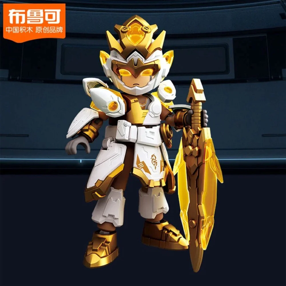 Blokees Figures 85020 Hero Infinity Armor Version 14 Liu Bei Model Kit - Image 3