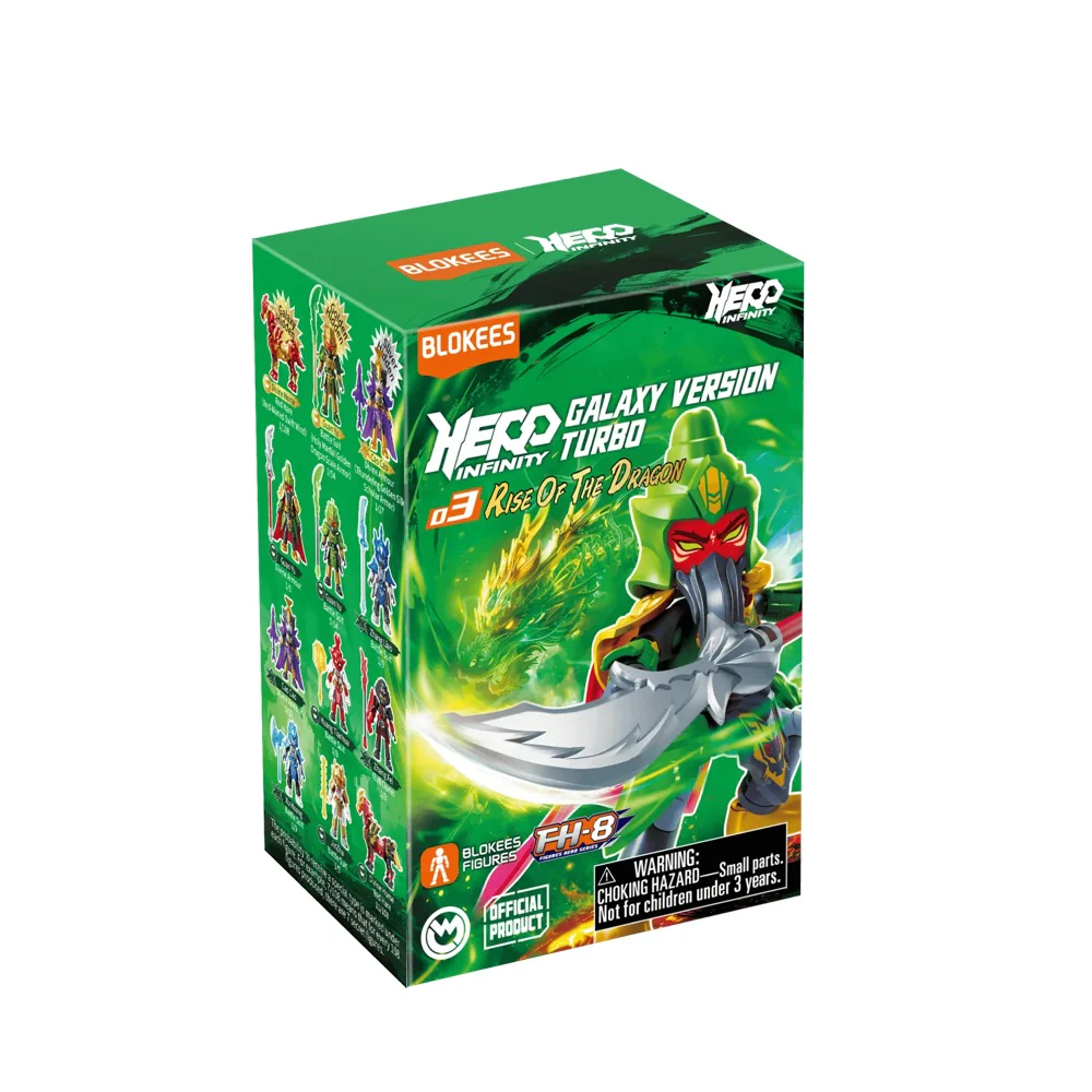 Blokees Figures 85028 Herospire Warrior Version 03 Rise of the Dragon Blind Box (1 Random Figure) - Image 14
