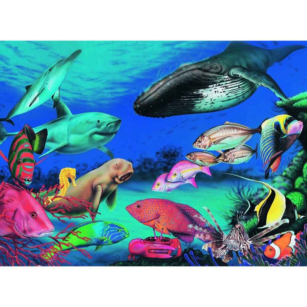 Blue Opal 02099-C Wild Australia Beneath the Oceans 200pc Jigsaw Puzzles - Image 2