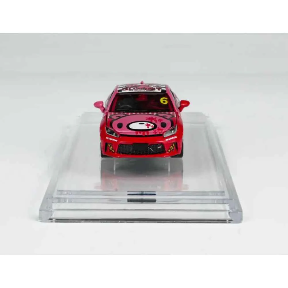 BM Creation 64B0439 1/64 Toyota GR86 X Gloomy Bear Red (Macau GP) - Image 6