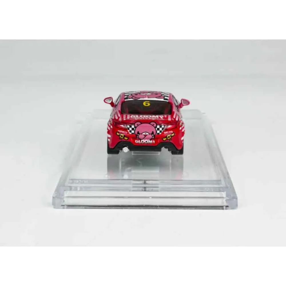 BM Creation 64B0439 1/64 Toyota GR86 X Gloomy Bear Red (Macau GP) - Image 8