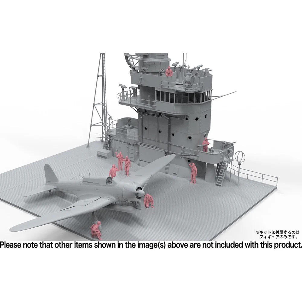 Border Model BR006 1/35 IJN Carrier Crew Pilots & Officers - Image 3