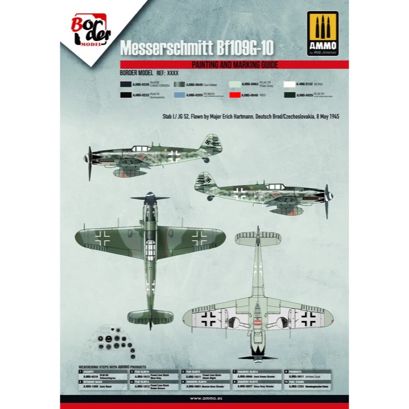 Border Models BF-013 1/35 Messerschmitt Bf-109G-10 - Image 11