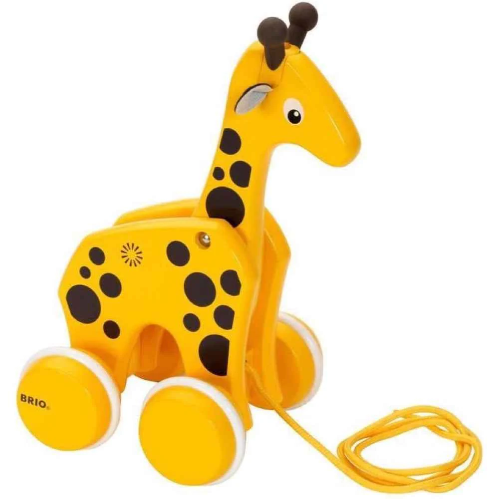 BRIO 30200 Pull Along Giraffe - Image 2