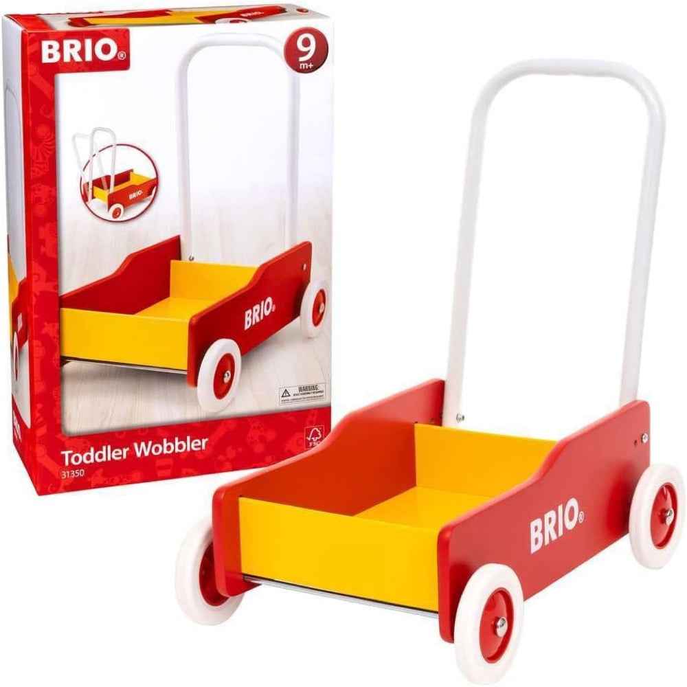 BRIO 31350 Toddler Wobbler (Red/Yellow) - Image 2