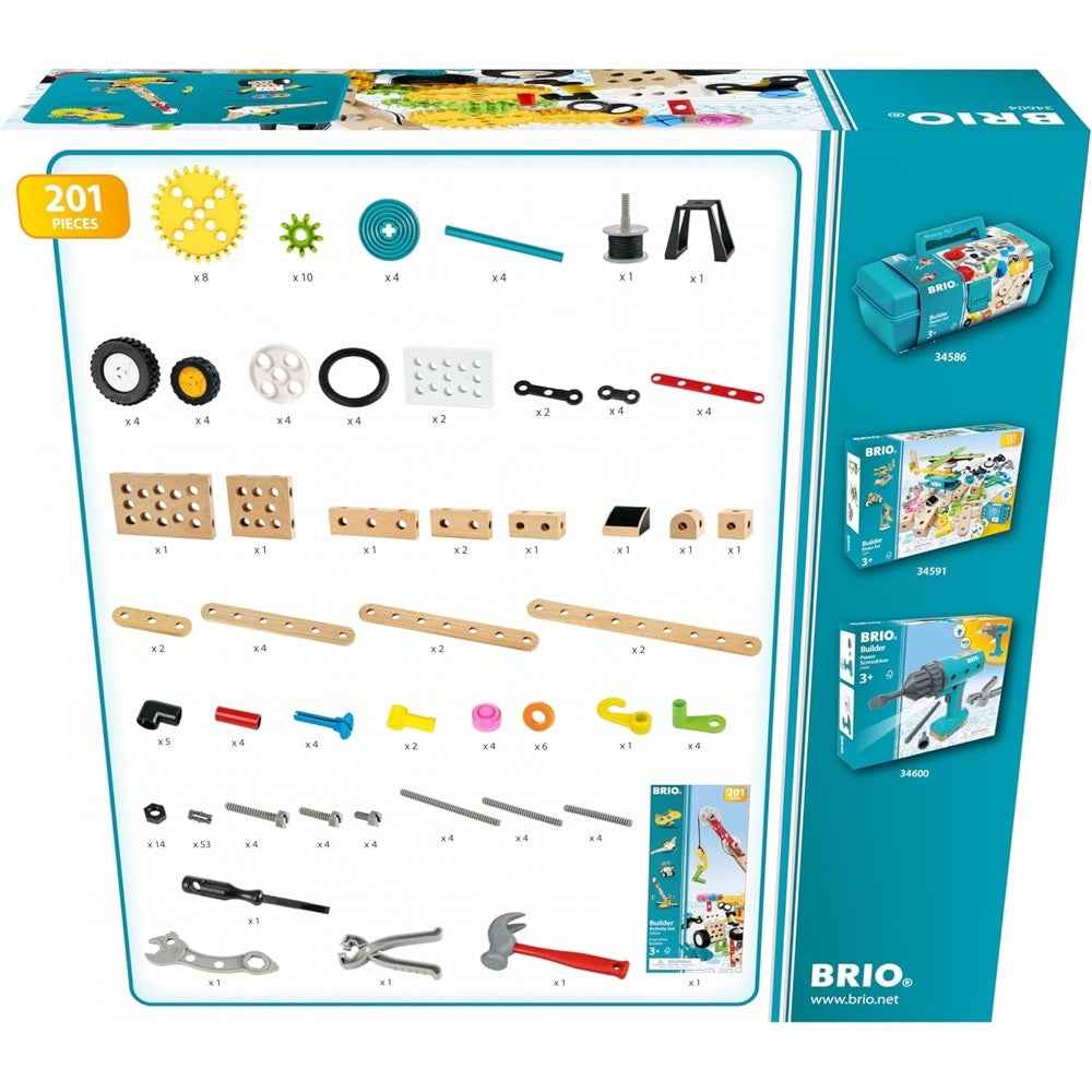 BRIO 34604 Builder Activity Set 201pc - Image 5