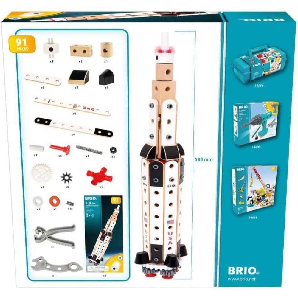 BRIO 34607 Builder Apollo Saturn V 91pc - Image 9