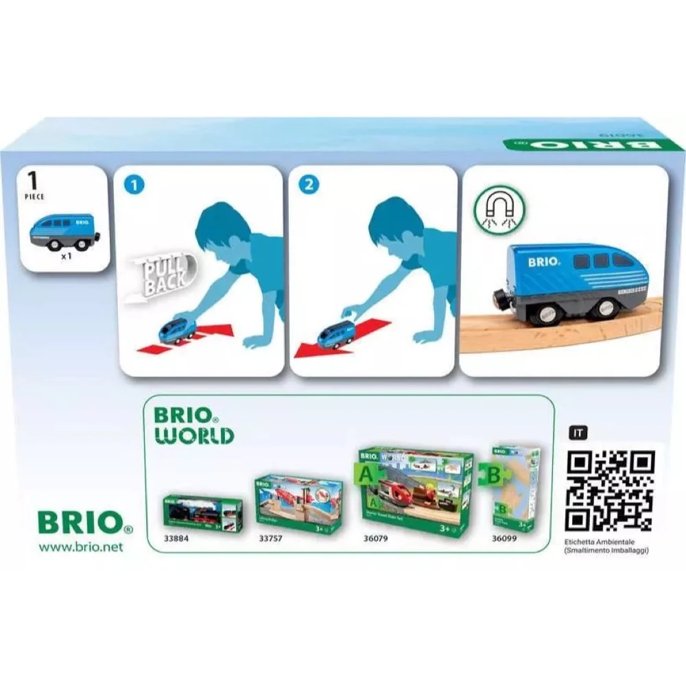 BRIO 36019 Pull Back Train - Image 4