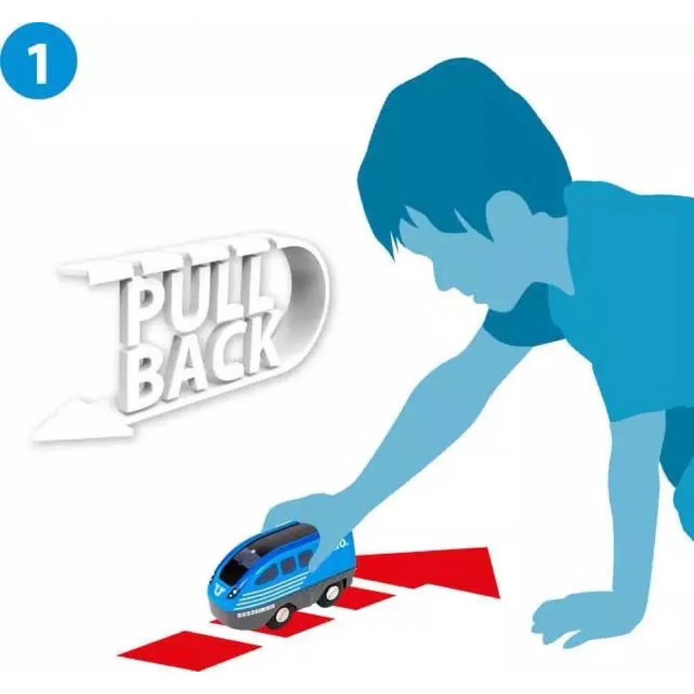 BRIO 36019 Pull Back Train - Image 5