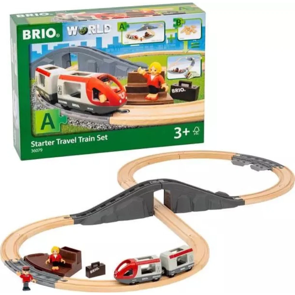 BRIO 36079 Starter Travel Train Set 22 pc - Image 3