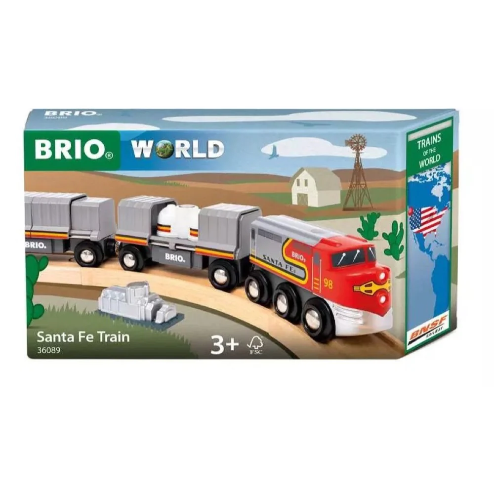 BRIO 36089 Santa Fe Train - Image 5
