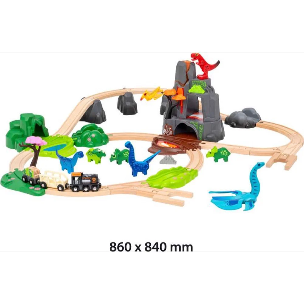 BRIO 36104 Dinosaur Deluxe Set 45 pc - Image 15