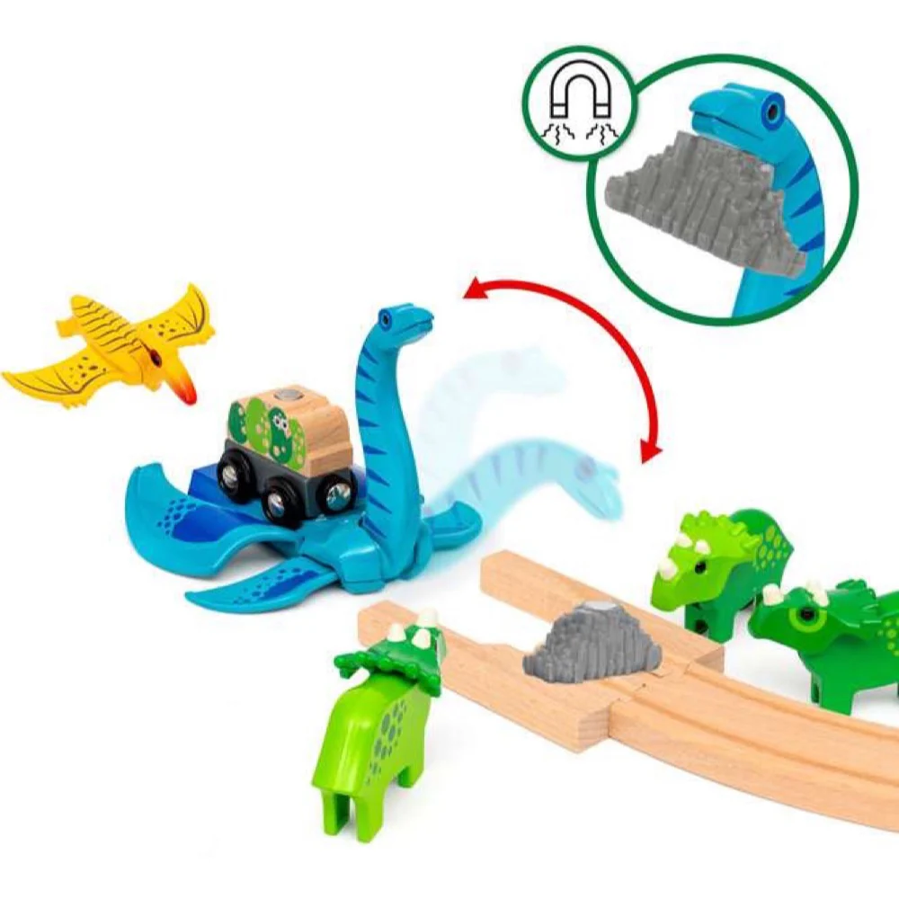 BRIO 36104 Dinosaur Deluxe Set 45 pc - Image 16