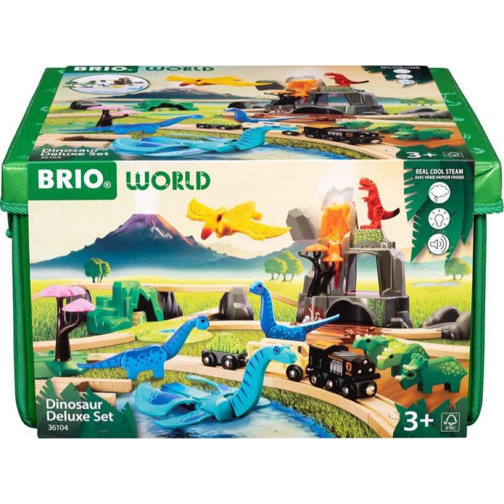 BRIO 36104 Dinosaur Deluxe Set 45 pc - Image 4