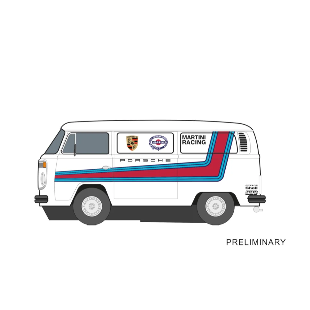 Carrera 27838 Evolution VW Bus T2b Martini Racing - Image 2