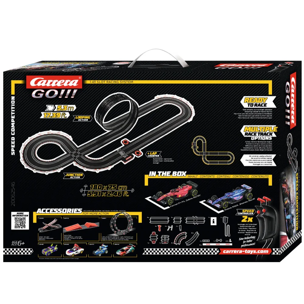 Carrera 62546 Go!!! F1 Speed Competition Slot Car Set - Image 5