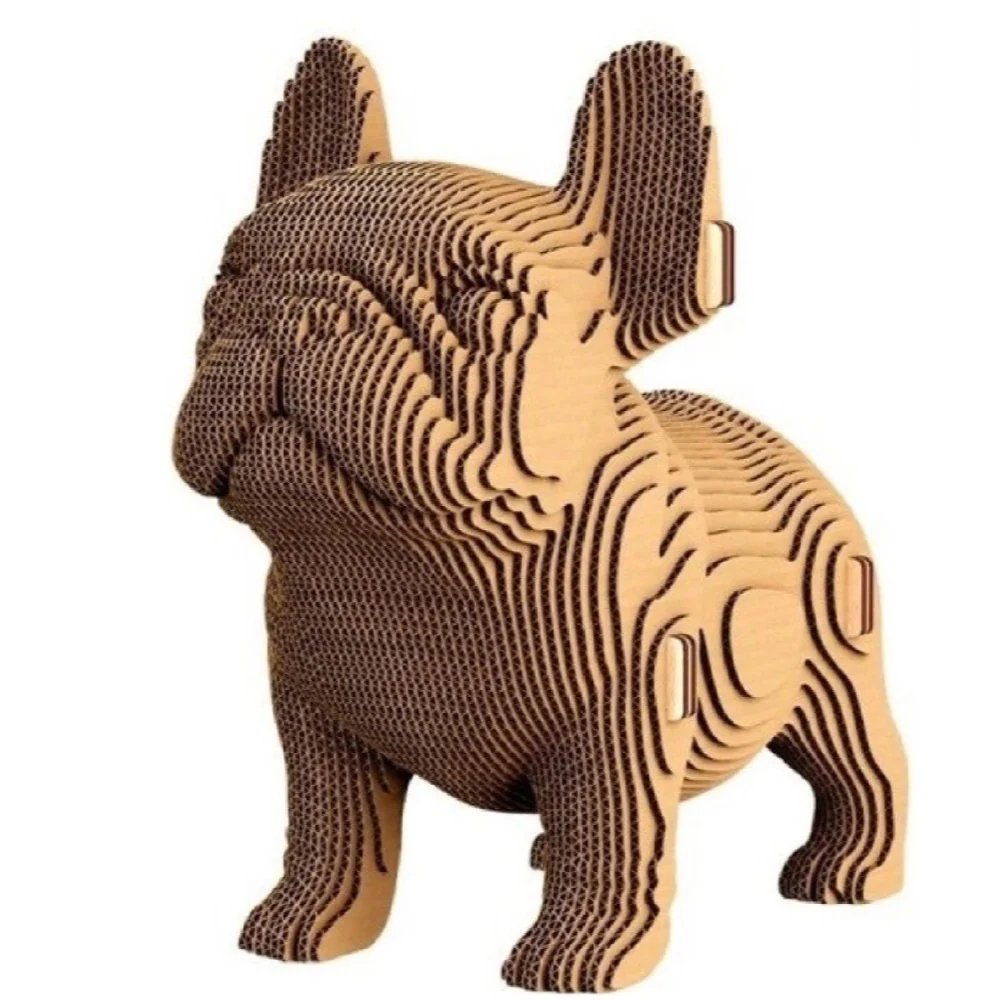 Cartonic Bulldog Puppy 3D Puzzle - Image 2