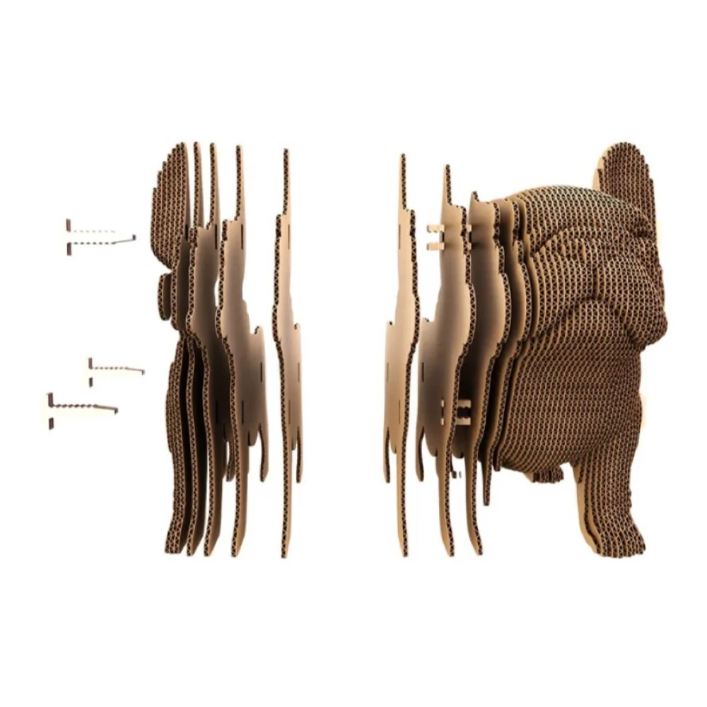 Cartonic Bulldog Puppy 3D Puzzle - Image 3
