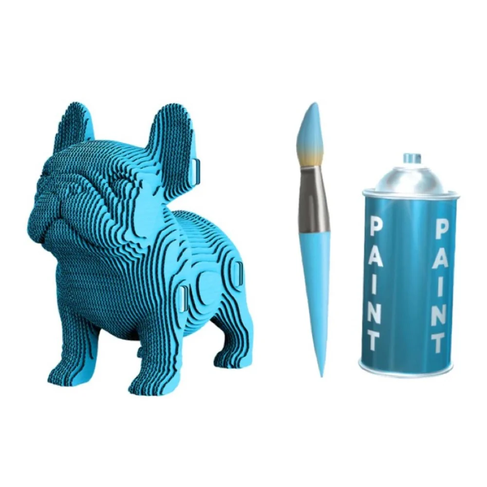 Cartonic Bulldog Puppy 3D Puzzle - Image 4