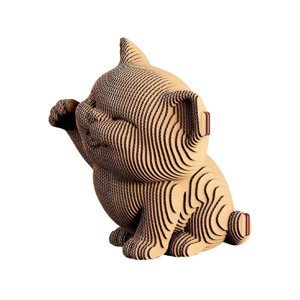 Cartonic Maneki Kitten 3D Puzzle - Image 2