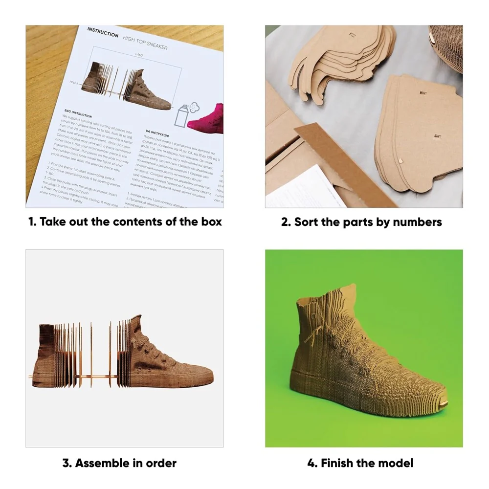 Cartonic Sneaker 3D Puzzle - Image 9