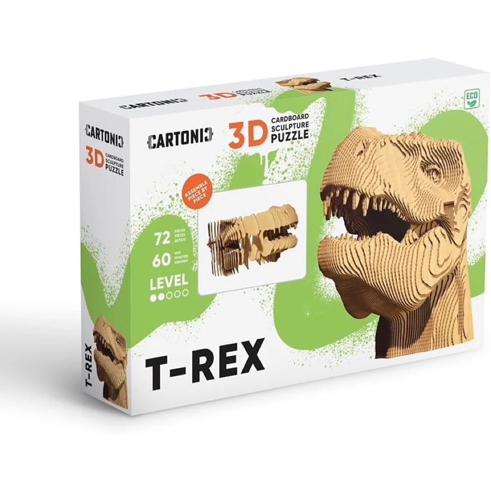 Cartonic T-Rex 3D Puzzle - Image 9