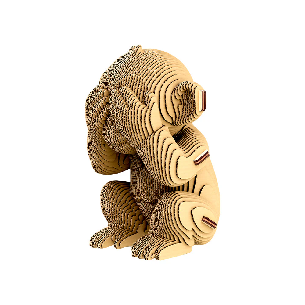 Cartonic Trio Monkeys 3D Puzzle - Image 7