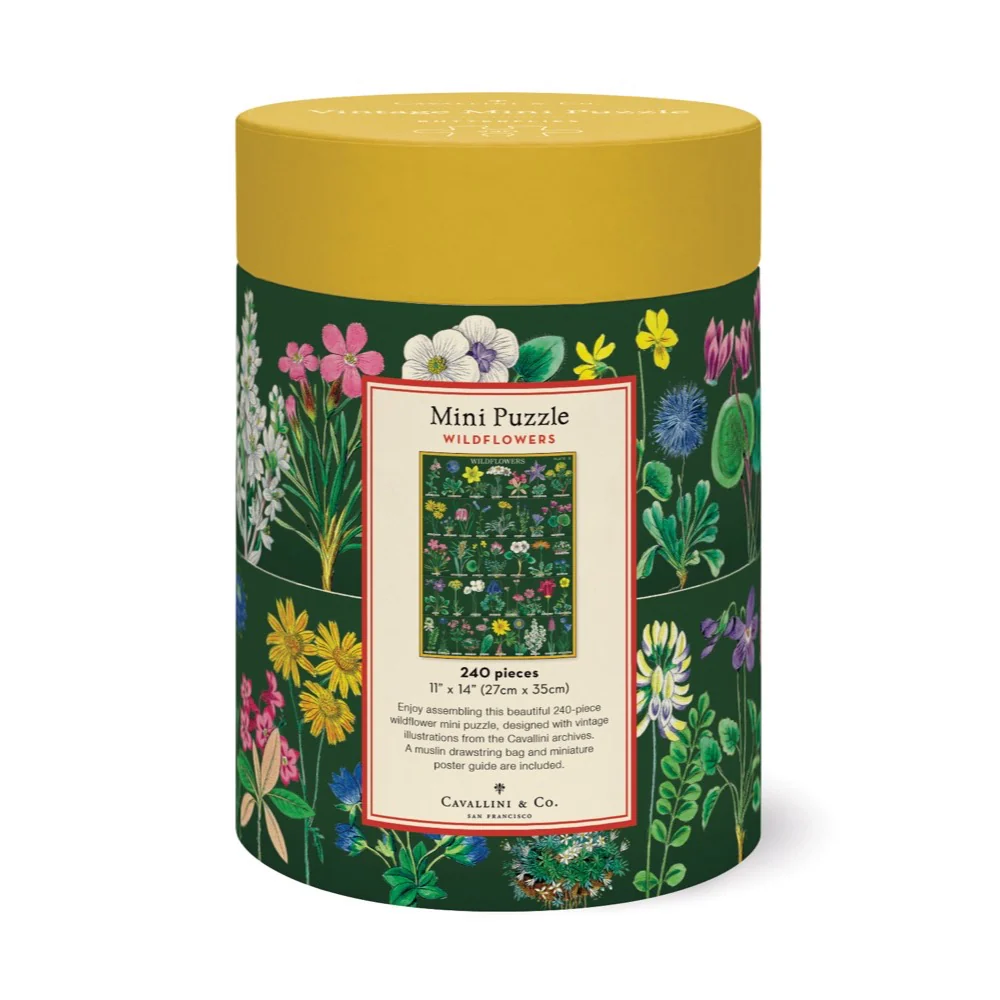 Cavallini Wildflowers 240pc Jigsaw Puzzle - Image 3
