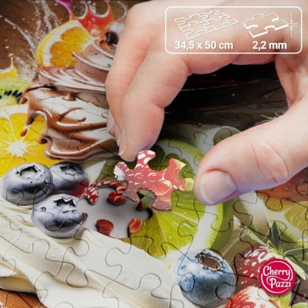 Cherry Pazzi 20142 Crazy Cake 500pc Jigsaw Puzzle - Image 3