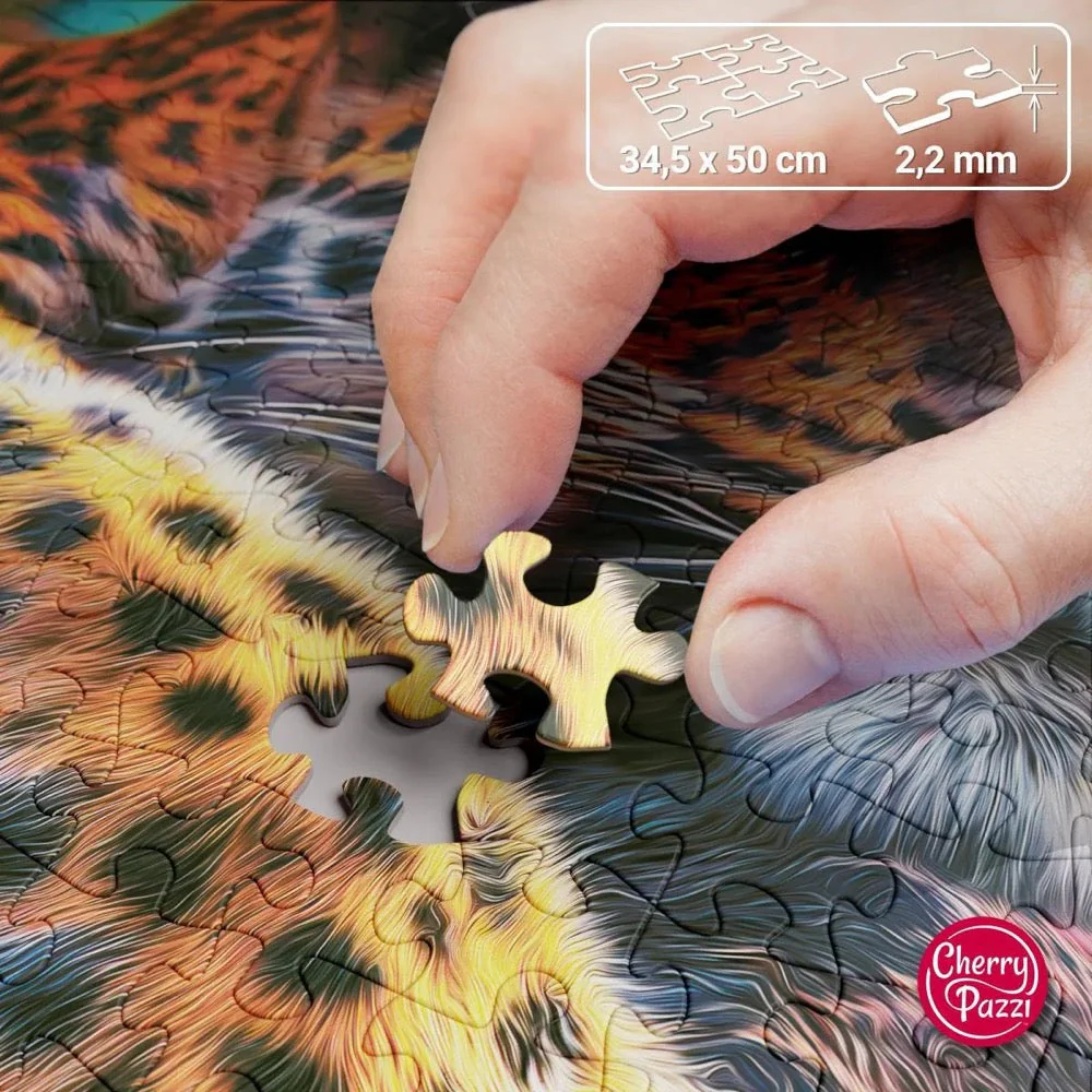 Cherry Pazzi 20166 Reclining Leopard 500pc Jigsaw Puzzle - Image 3