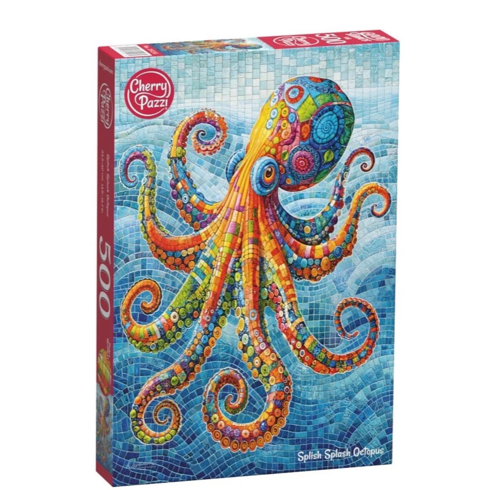 Cherry Pazzi 20234 Splish Splash Octopus 500pc Jigsaw Puzzle