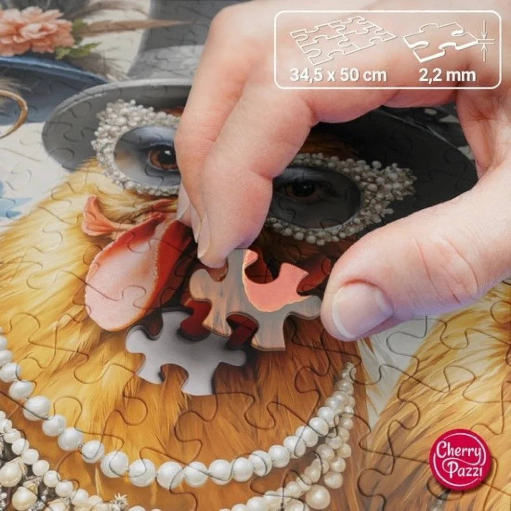 Cherry Pazzi 20241 High Society 500pc Jigsaw Puzzle - Image 3