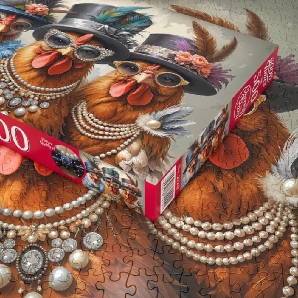 Cherry Pazzi 20241 High Society 500pc Jigsaw Puzzle - Image 4