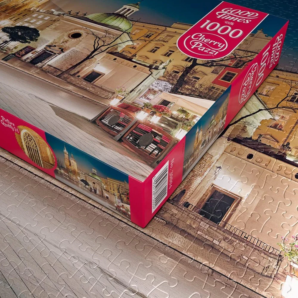 Cherry Pazzi 30004 Market Square in Cracow 1000pc Jigsaw Puzzle - Image 2