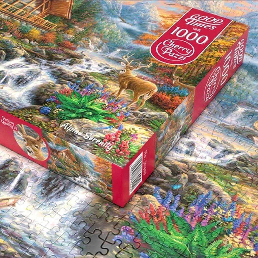 Cherry Pazzi 30400 Alpine Serenity 1000pc Jigsaw Puzzle - Image 3