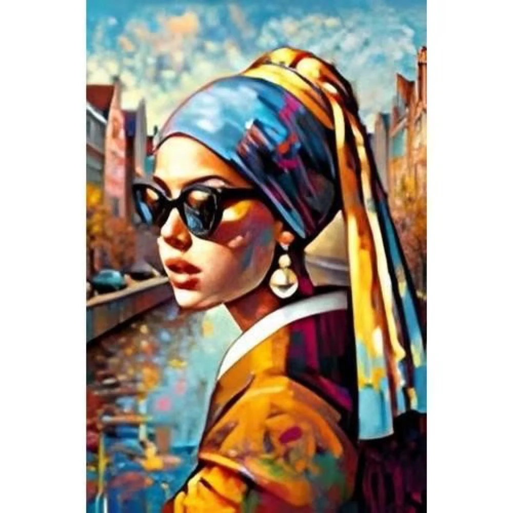 Cherry Pazzi 30844 Girl with a Pearl 1000pc Jigsaw Puzzle - Image 2