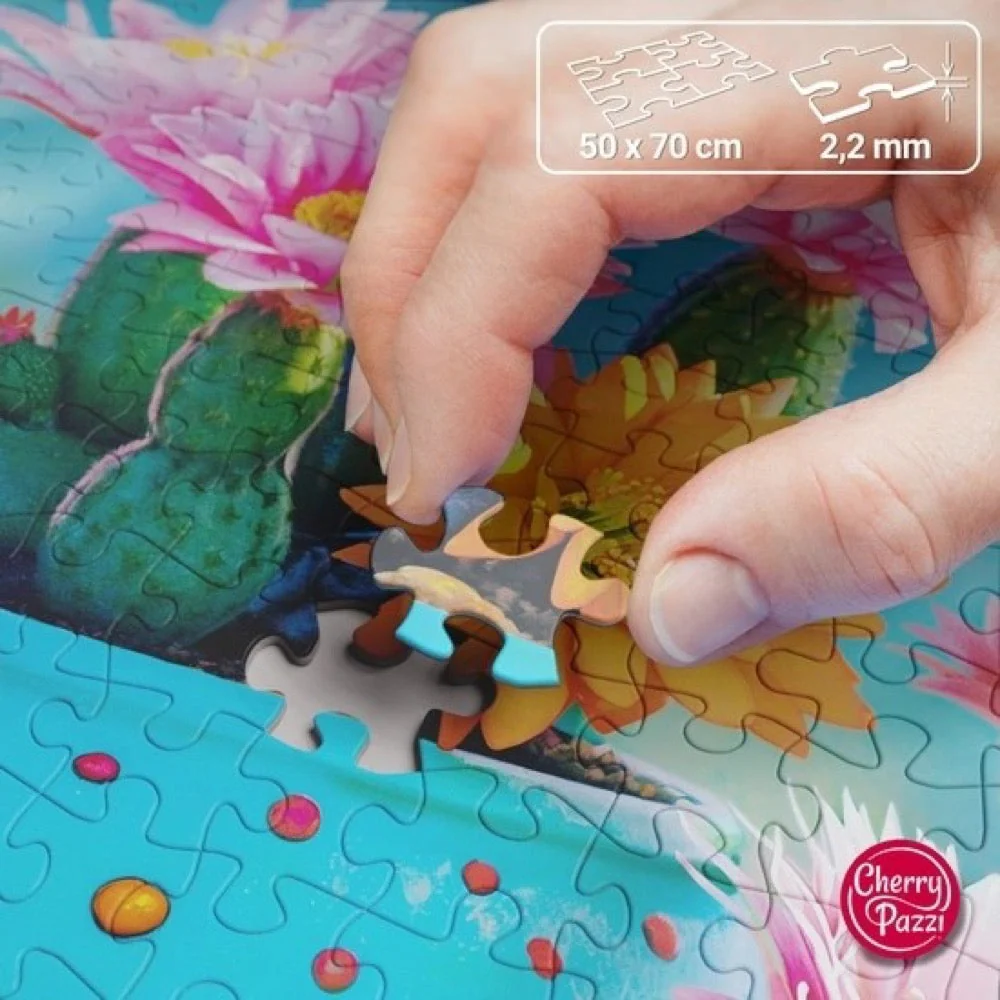 Cherry Pazzi 30868 Bloomy Cactus Fireworks 1000pc Jigsaw Puzzle - Image 3