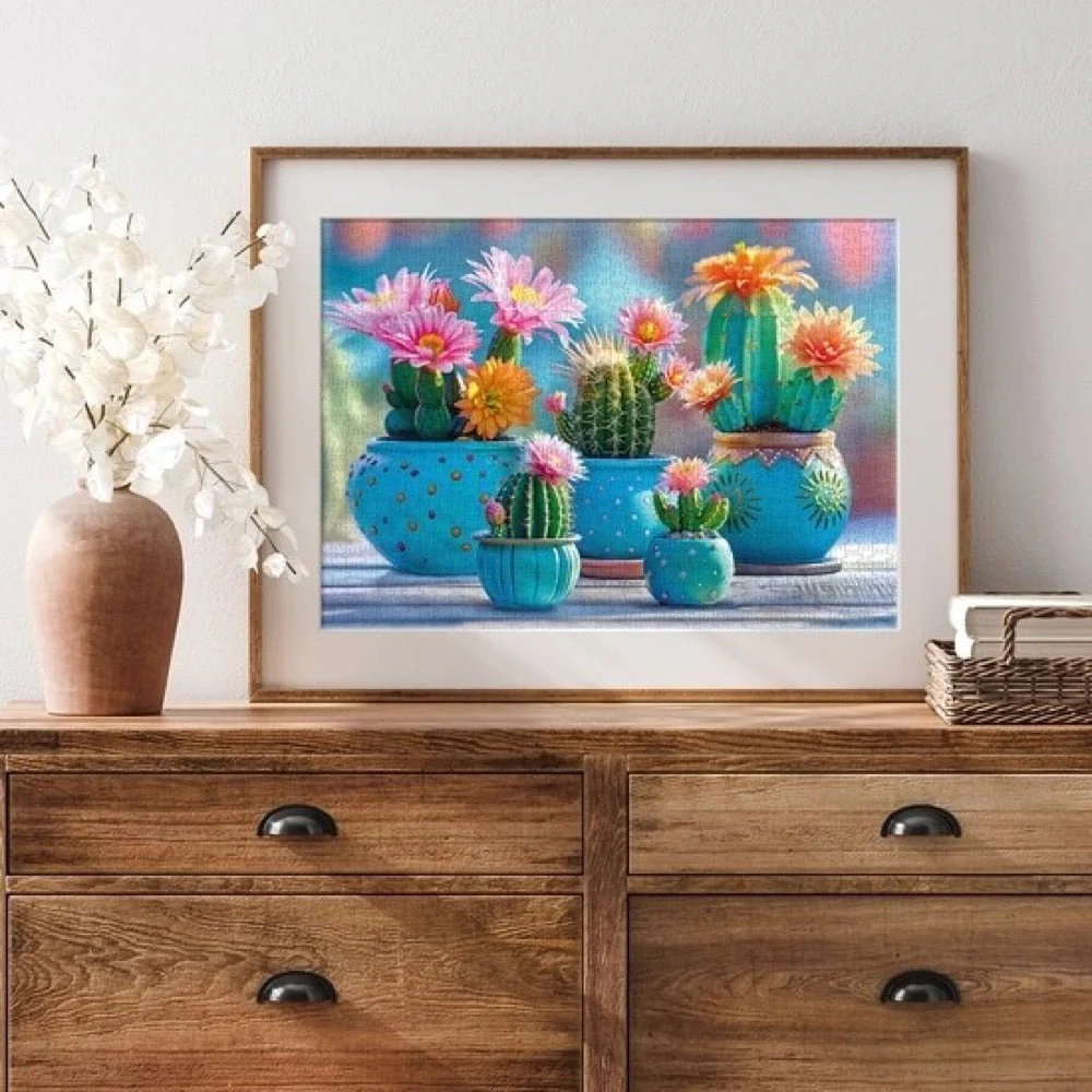 Cherry Pazzi 30868 Bloomy Cactus Fireworks 1000pc Jigsaw Puzzle - Image 5
