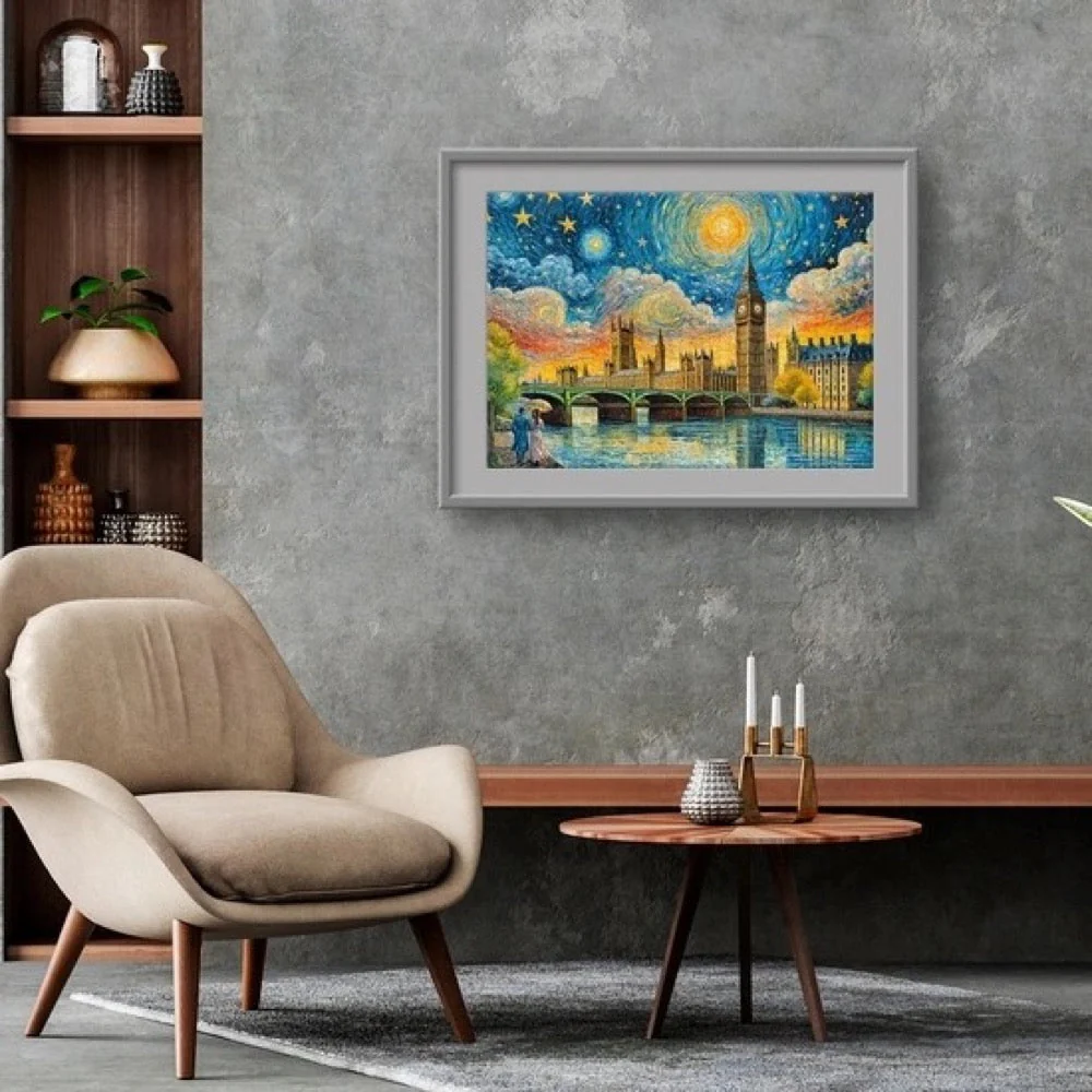 Cherry Pazzi 30882 Impressionist Sky over London 1000pc Jigsaw Puzzle - Image 5