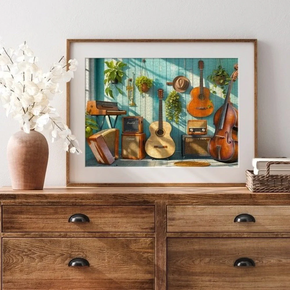 Cherry Pazzi 30899 Garage Tunes 1000pc Jigsaw Puzzle - Image 5