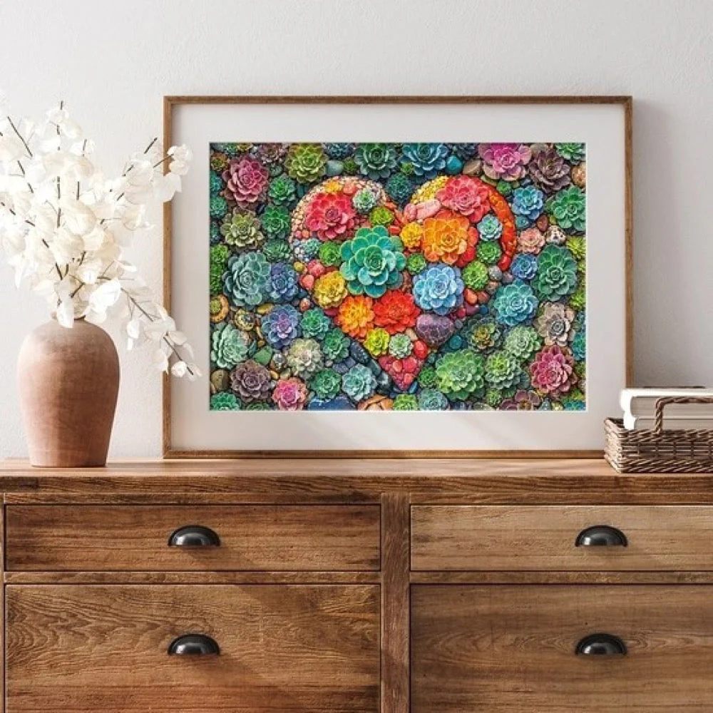 Cherry Pazzi 30981 The Shape of Love 1000pc Jigsaw Puzzle - Image 5