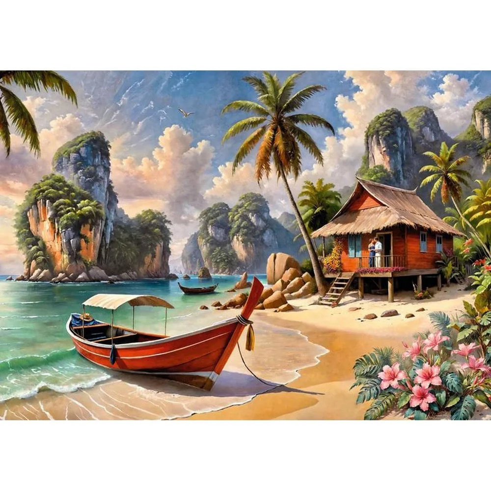 Cherry Pazzi 31018 Thai Paradise 1000pc Jigsaw Puzzle - Image 2