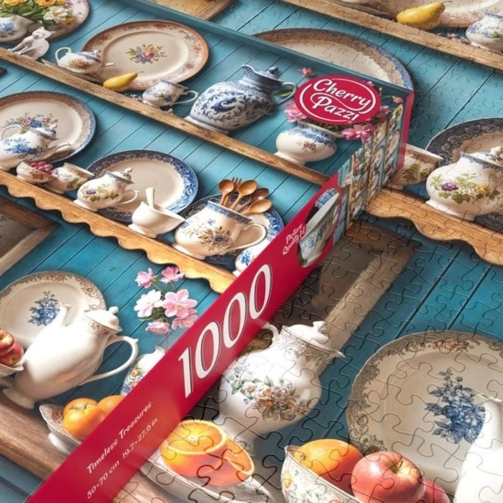 Cherry Pazzi 31056 Timeless Treasures 1000pc Jigsaw Puzzle - Image 4