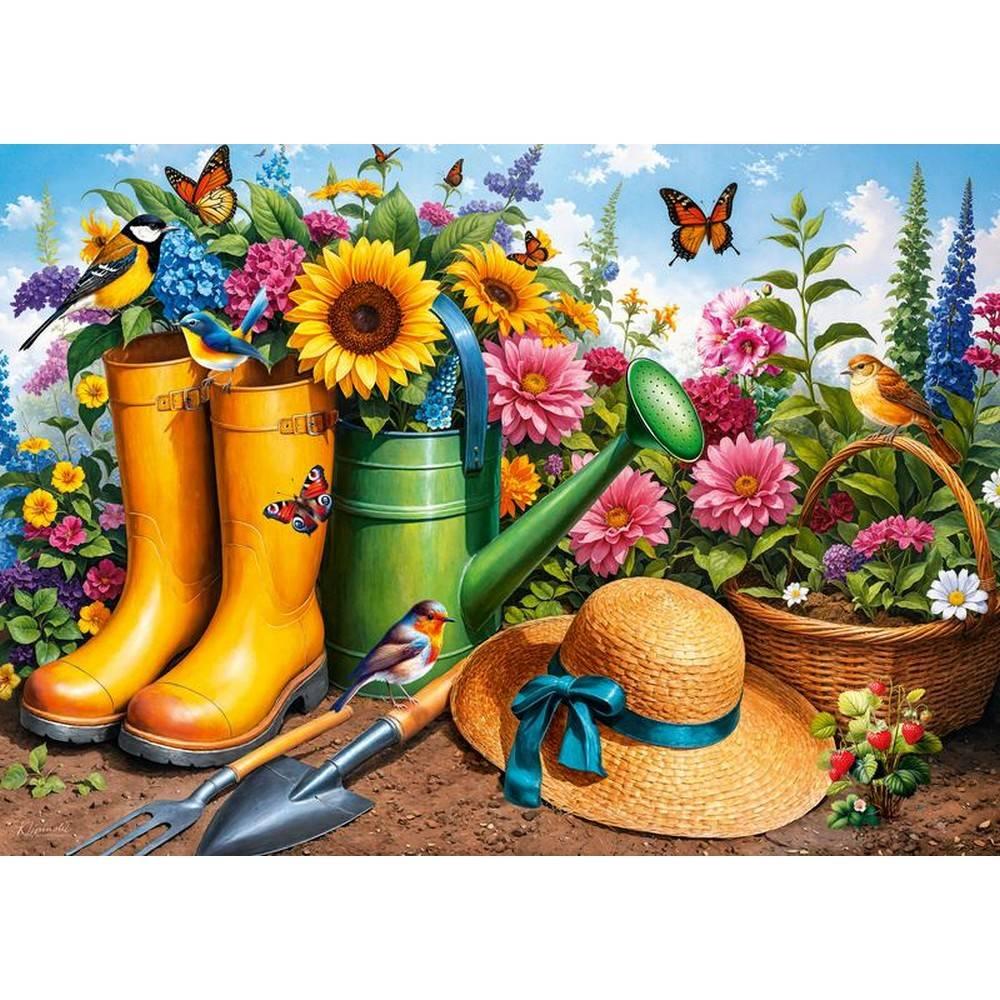 Cherry Pazzi 31087 Golden Boots, Blooming Roots 1000pc Jigsaw Puzzle - Image 2