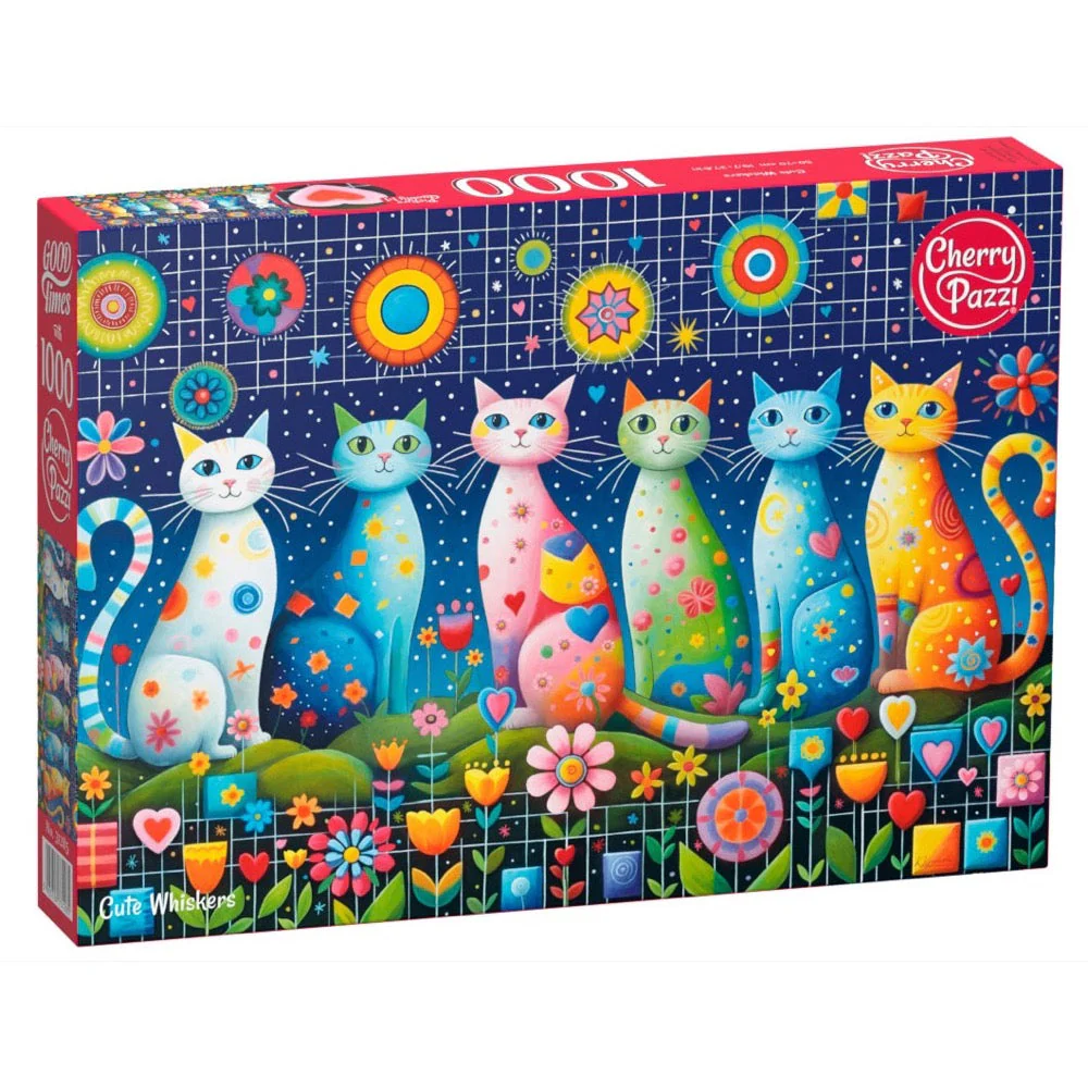 Cherry Pazzi 31285 Cute Whiskers 1000pc Jigsaw Puzzle